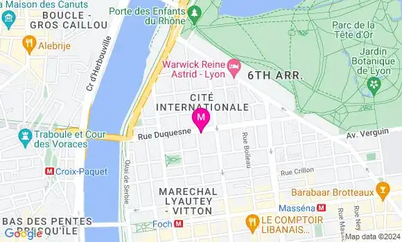 Localisation Dr Emmeline Carre
