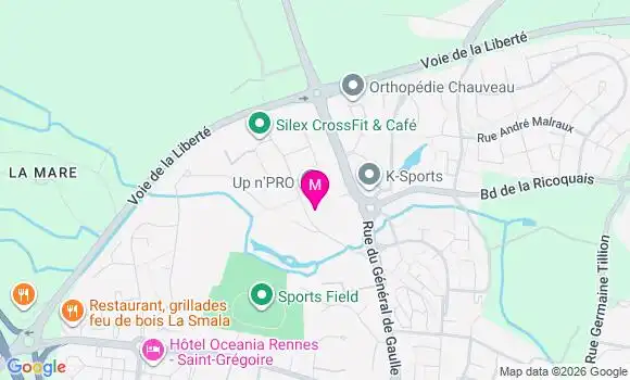Localisation Dr Claire Menard