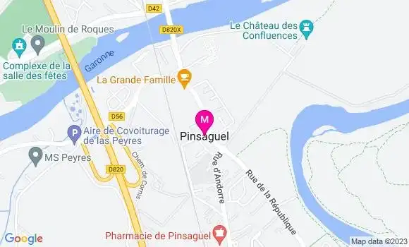 Localisation Dr Marion Andre