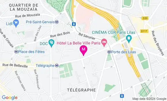 Localisation Dr Emilie Coupaud