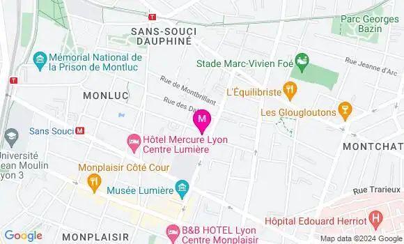 Localisation Dr Sébastien Hagyard