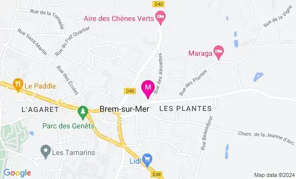 Localisation Dr Thibaut Renevret