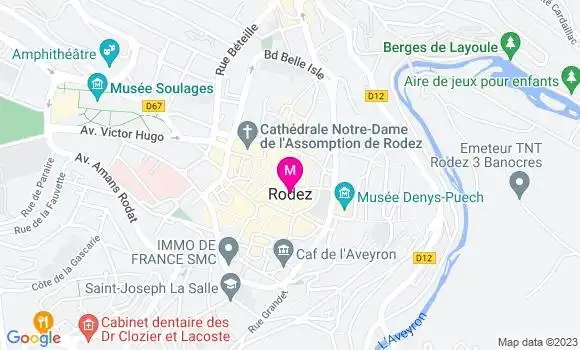 Localisation Dr Elodie Abel