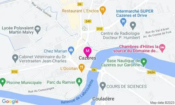 Localisation Dr Annabelle Bouyssi