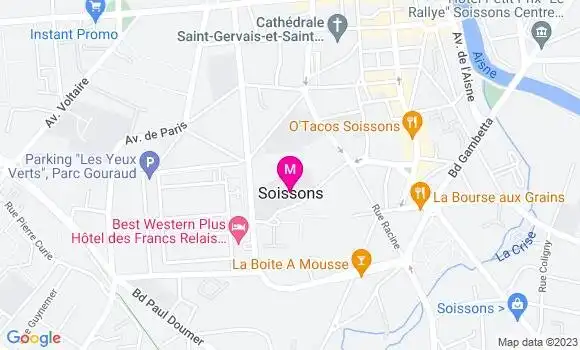 Localisation Dr Constance Laloux