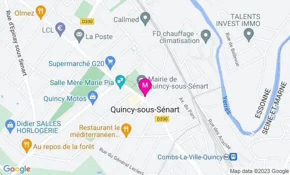 Localisation Dr Arnaud Galbois