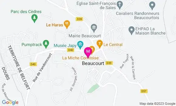 Localisation Dr Laurianne Marchetti