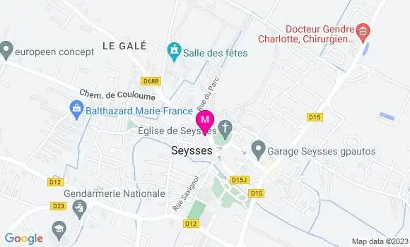 Localisation Dr Camille Delprat
