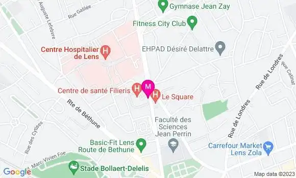 Localisation Dr Claire Duretz