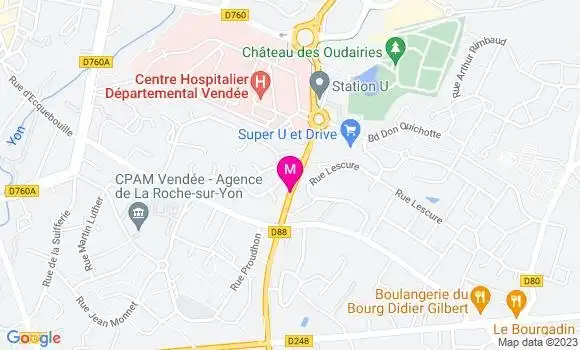 Localisation Dr Paul Bore