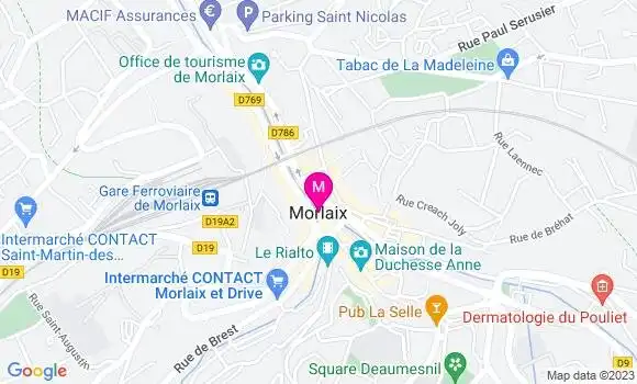Localisation Dr Yoan Herve