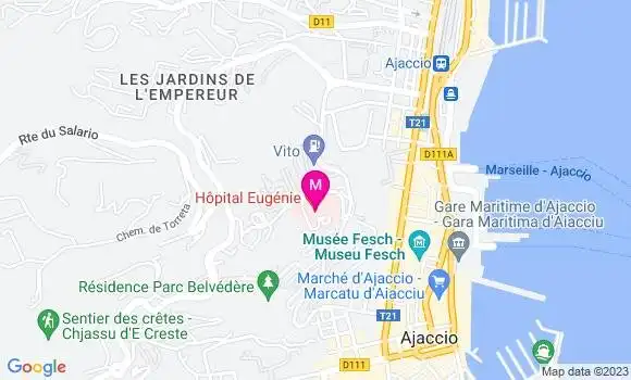 Localisation Dr Elodie Jazarin