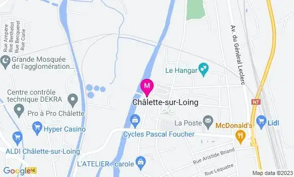 Localisation Dr Jean Baptiste Collin