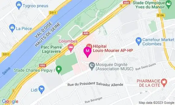 Localisation Dr Aldjia Hocine