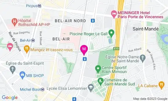 Localisation Dr Mylene Hardy
