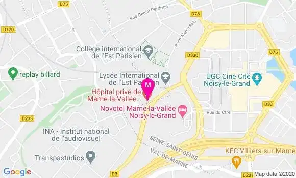 Localisation Dr Alain Choukroun
