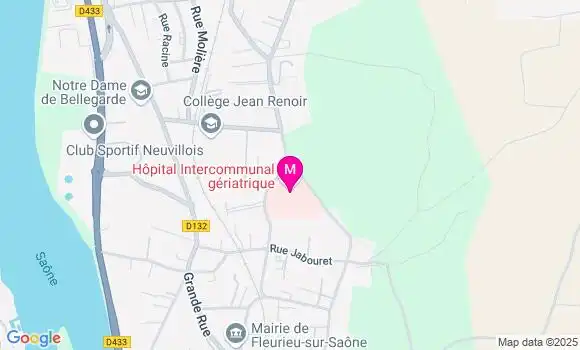 Localisation Dr Alice Lottin
