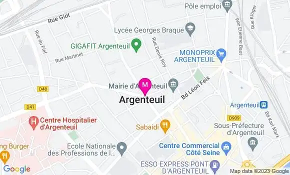 Localisation Dr Matthieu Longengo Didjango