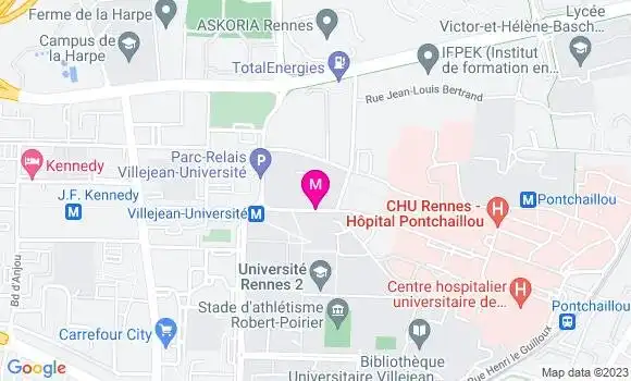 Localisation Dr Corentin Robert
