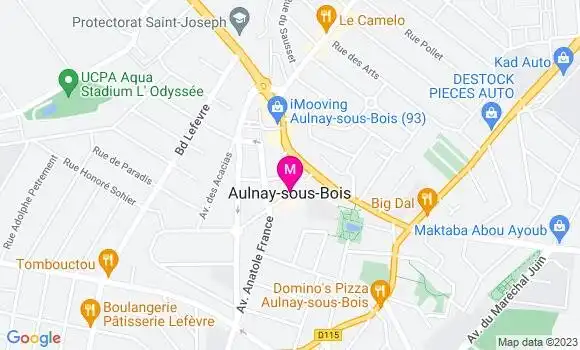 Localisation Dr Faustine Drahy