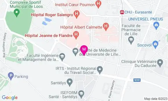 Localisation Dr Cassandre Debonnet