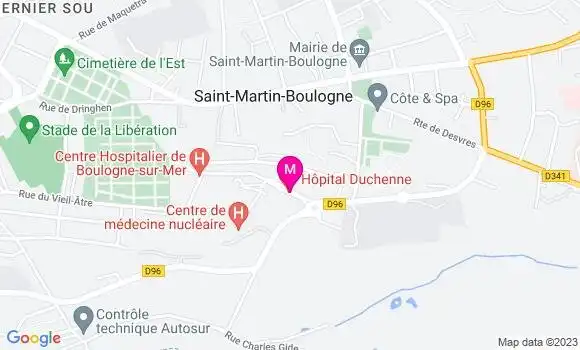 Localisation Dr François Gournay