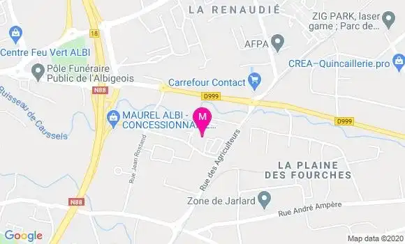 Localisation Dr Geraud Chaumeil