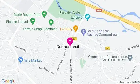 Localisation Dr Patrick Langeraert