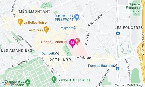 Localisation Dr Anne Leprince