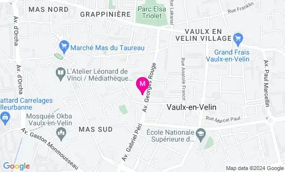 Localisation Dr Alexandre Brulet