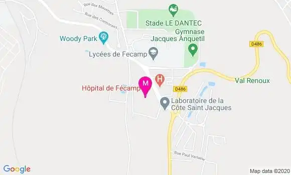 Localisation Dr Mathieu Michaut