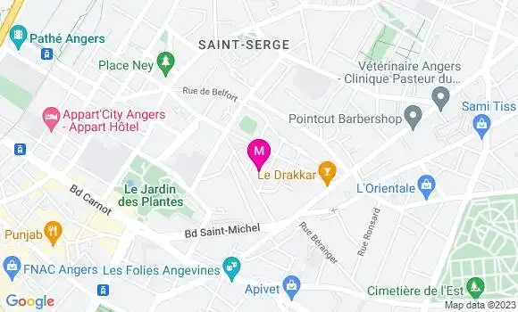 Localisation Dr Solen Robert