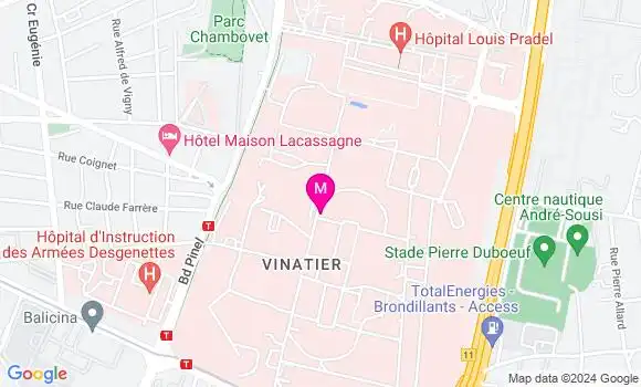 Localisation Dr Marie Laure Simond