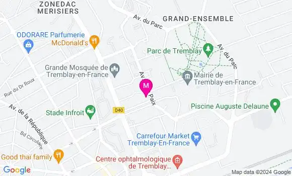 Localisation Dr Emmy Saab