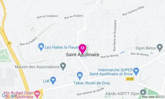 Localisation Dr Anna Bernard