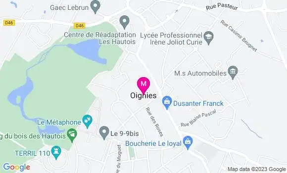 Localisation Dr Marie Michelle Six