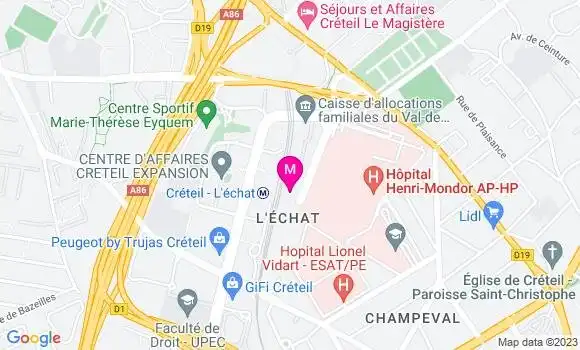 Localisation Dr Alice Domerc