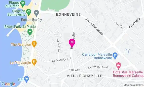 Localisation Dr Pauline Marietti