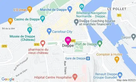 Localisation Dr Vincent Barege