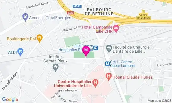 Localisation Dr Marlene Bertez