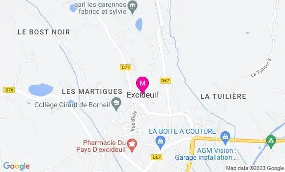 Localisation Dr Xavier Lalande