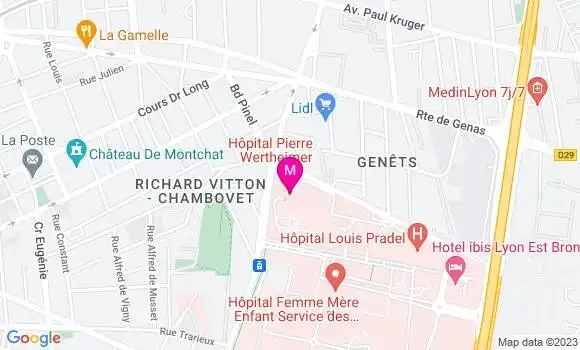 Localisation Dr Marius Pop