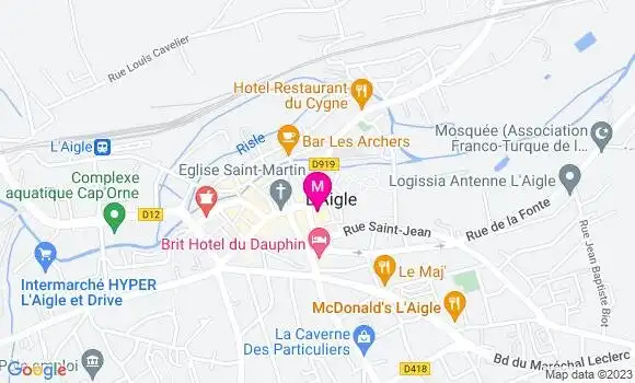Localisation Dr Roza Hachemane