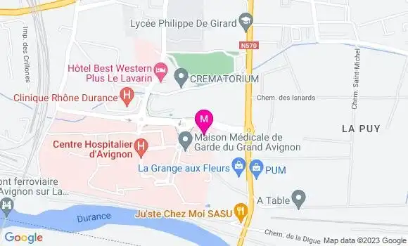 Localisation Dr Julia Maille