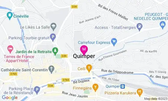 Localisation Dr Alban Bregent