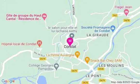 Localisation Dr Emilie Liadouze