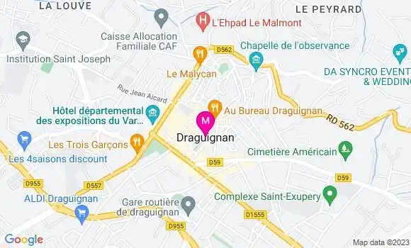 Localisation Dr Eric Abbas Harb