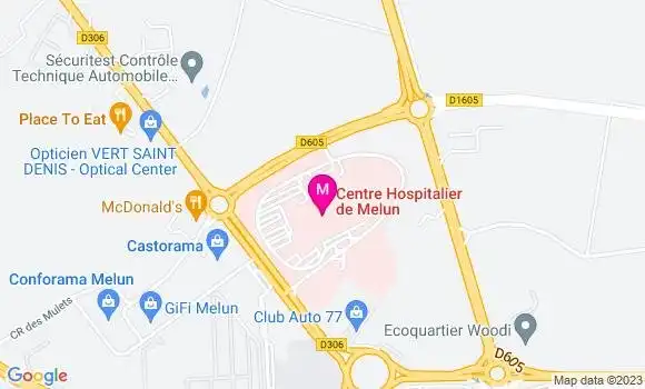 Localisation Dr Oumar Sy