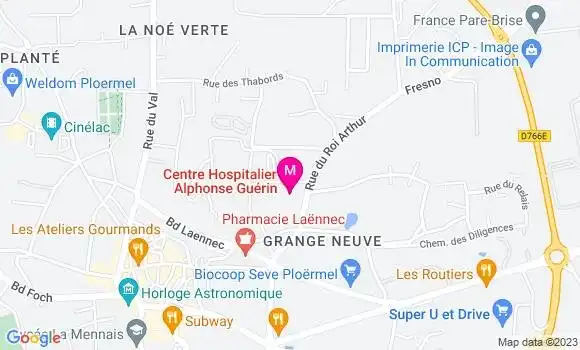 Localisation Dr Jean Baptiste Boyer