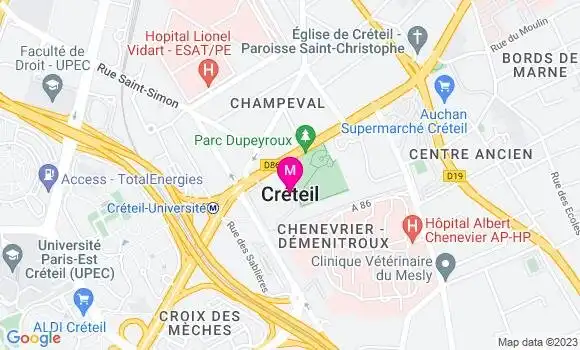 Localisation Dr Tiphaine Pelegrin